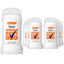 Load image into Gallery viewer, Sure Women Whole Body Deodorant Stick Fresh Citrus Aluminium Free 50ml, 6 Pack