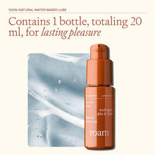 Load image into Gallery viewer, Roam Front Lubricant Vegan &amp; Water Based for Sensitive Skin 20ml, 3 Pack