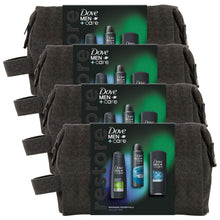 Load image into Gallery viewer, Dove Men+Care Restore Essentials Washbag Collection 3 Pieces Gift Set for Him