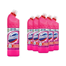 Load image into Gallery viewer, Domestos Thick Bleach Pink Power Disinfectant Multi-Purpose Cleaner Gel, 6x750ml