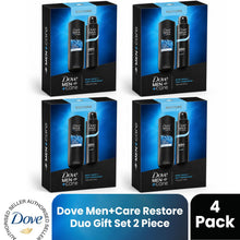 Load image into Gallery viewer, Dove Men+Care Restore Duo Gift Set 2 piece, Choose Your Pack Size 1,2,3 or 4