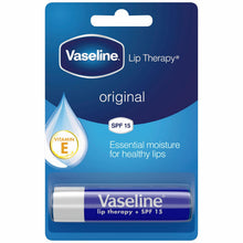 Load image into Gallery viewer, Vaseline Lip Balm Stick Original 4g, 4 Pack Lip Therapy Moisturising, Non Greasy