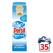 Load image into Gallery viewer, Persil Non-Bio Gentle Fabric Clean Laundry 35 Washes Liquid Detergent 945ml, 6pk