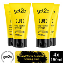 Load image into Gallery viewer, 1x, 2x, 3x or 4x of 150ml Schwarzkopf Got2b Glued Water Resistant Spiking Glue