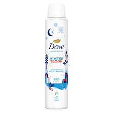 Load image into Gallery viewer, Dove Anti-Perspirant Deodorant Aerosol Limited Edition Winter Bloom 200ml, 6pk