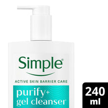 Load image into Gallery viewer, Simple Facial Cleanser Purify, Repair, Hydrate, Age Resist, Smooth+ Gel, 240ml