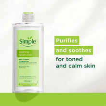 Load image into Gallery viewer, Simple Kind to Skin Soothing Facial Toner with Multi-Vitamines 200ml,3 or 6 Pack