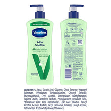 Load image into Gallery viewer, Vaseline Intensive Care Body Lotion Aloe Soothe Soothing Hydration 600ml, 2 Pack