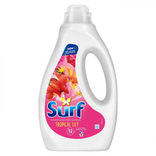 Load image into Gallery viewer, Surf Laundry Washing Liquid Detergent Tropical Lily 945ml, 70 Washes