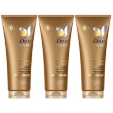 Load image into Gallery viewer, 3pk of 200ml Dove DermaSpa Summer Revived Face Cream with Cell Moisturisers