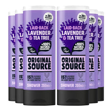 Load image into Gallery viewer, Original Source Vegan Shower Gel with 100% Natural Fragrance 250 or 335ml, 6Pk