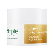 Load image into Gallery viewer, Simple Glow+ Brightening Cream Radiance Boosting Moisturiser 50ml, 3 Pack