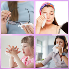 Load image into Gallery viewer, Splesh Ultra Soft Tissues 3-Ply Pack of 12 Cube Tissue Boxes, Total 672 Tissues