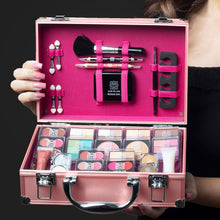 Load image into Gallery viewer, Dawn Till Dusk Make Up Large Storage Vanity Case Set 80pc - Rose Gold
