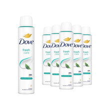 Load image into Gallery viewer, Dove Fresh Anti-Perspirant with 48H Sweat Protection Deo for Women 200ml, 6 Pack