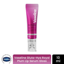 Load image into Gallery viewer, Vaseline Lip Gloss Serum Royal Plum 10ml SPF15 Plumping Hydrating Care