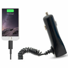 Load image into Gallery viewer, FX Powabud Car Charger For iPhone 5/5s/6/6Plus - Black