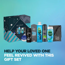 Load image into Gallery viewer, The Revive Collection Box 6 Pieces Multi-Branded Gift Set for Him with Gym Towel