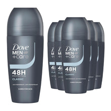 Load image into Gallery viewer, Dove Men+Care Roll On Classic AntiPerspirant Deodorant 48H Protection, 6x50ml