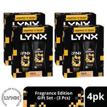 Load image into Gallery viewer, LYNX Gold Duo Gift Set 2 piece, Choose your pack 1,2,3 or 4