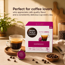 Load image into Gallery viewer, Nescafe Dolce Gusto Coffee Pods Caps Box of 16 Espresso