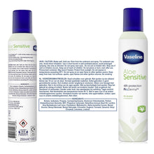 Load image into Gallery viewer, 6x of 150ml Vaseline Proderma Anti Perspirant Deodrant, Aloe Sensitive Skin Care