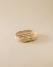 Load image into Gallery viewer, COSMIC Saona Resin Soap Dish, Elegant Design, Soft Touch, Sand Color