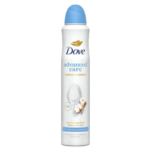 Load image into Gallery viewer, Dove Advanced Care Fresh Cotton &amp; Sea Minerals Aerosol Anti-Perspirant 200ml,6pk