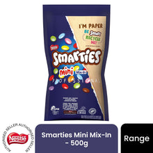 Load image into Gallery viewer, Smarties Mini Pieces (Mix-In) Milk Chocolate Sweets Pouch 500g