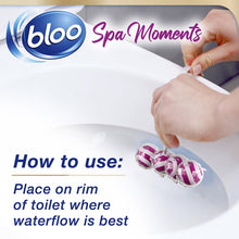 Load image into Gallery viewer, Bloo Toilet Rim Block with Essential Oils for Lasting Freshness&amp;Cleanliness 12pk
