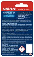 Load image into Gallery viewer, Loctite Medium Strength Easy to Use Threadlocker Transparent Adhesive 5g, 8 Pack