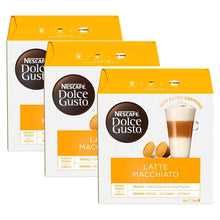 Load image into Gallery viewer, Nescafe Dolce Gusto Coffee Pods Caps Box of 16 Latte Macchiato