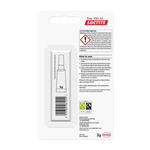 Load image into Gallery viewer, Loctite Glass Bond High-Quality Super Glue for Durable Glass Repairs 3g, 3 Pack