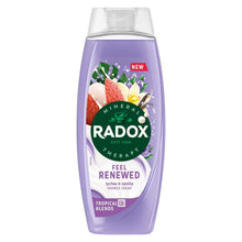 Load image into Gallery viewer, Radox Mineral Therapy Feel Renewed Shower Cream Moisturising Wash 450ml, 6 Pack