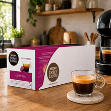 Load image into Gallery viewer, Nescafe Dolce Gusto Coffee Pods Caps Box of 16 Espresso