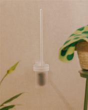 Load image into Gallery viewer, COSMIC Toilet brush holder Black Matte Adhesive Measures 38.5 x 11 x 8 cm