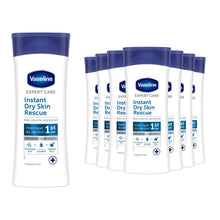 Load image into Gallery viewer, Vaseline Expert Care Instant Dry Skin Rescue Hydrating Body Lotion 400ml, 8 Pack