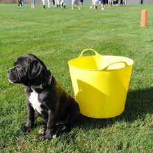 Load image into Gallery viewer, Red Gorilla GORTUB26 Medium Size Builders Yellow Tub w/ Comfort Grip Handles 26L