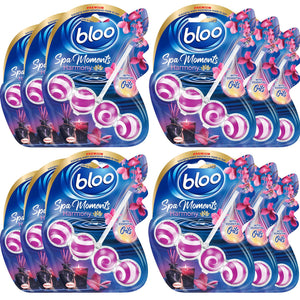 Bloo Toilet Rim Block with Essential Oils for Lasting Freshness&Cleanliness 12pk