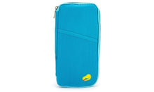 Load image into Gallery viewer, Travel Document and Passport Holders With a Zip-Up Design, Blue