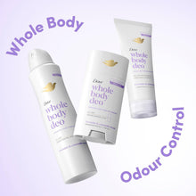 Load image into Gallery viewer, Dove Whole Body Odour Protection Deodorant Cream Lavender &amp; Camomile 75ml, 6 pk