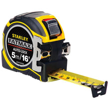 Load image into Gallery viewer, STANLEY PRO AUTOLOCK TAPE 5M/16FT