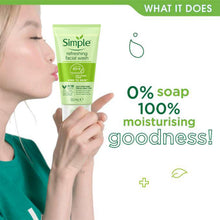 Load image into Gallery viewer, Simple Kind to Skin Soap Free Refreshing Facial Gel Wash 50ml, 3 or 6 Pack