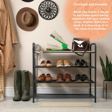 Load image into Gallery viewer, Haven Space Saver Shoe Rack Organiser Standard Size Sturdy &amp; Easy To Clean