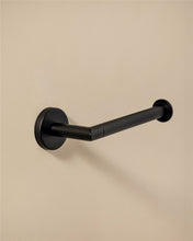 Load image into Gallery viewer, COSMIC Toilet Roll Holder Black Matte, Screw Mount, 16.9x7.8x5 cm