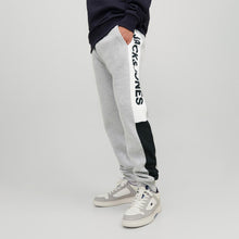 Load image into Gallery viewer, Jack &amp; Jones Jwhwill Logo Joggers Men's Sweatpants Light Grey Cuffed Bottoms XXL