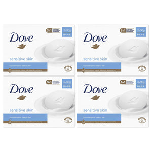 Dove Moisturising Beauty Cream Bar for Sensitive & Soft, Smooth Skin, 2x90g