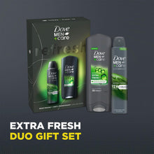 Load image into Gallery viewer, Dove Men+Care Refresh Bodywash &amp; Antiperspirant Duo Collection Gift Set for Him