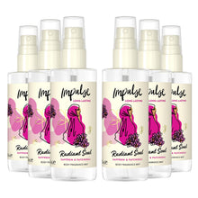 Load image into Gallery viewer, Impulse Body Mist Radiant Soul with Saffron &amp; Patchouli Fragrance 100ml, 6 Pack