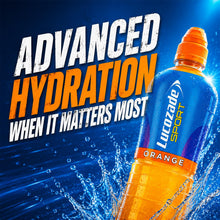 Load image into Gallery viewer, Lucozade Sport Orange Isotonic Drink with Sugars and Sweetener 750ml, 6 Pack